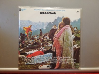 Woodstock &amp;ndash; Music Original Soundtrack &amp;ndash; 3 LP Set (1970/Atlantic/RFG) - Vinil/Vinyl/ foto