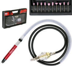 Mini ?lefuitor / polizor pneumatic (?lefuitor cu degete) Aeropro RP7819 foto