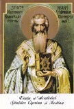 Viata si Acatistul Sfintilor Ciprian si Iustina, Carte Religioasa, 2002, Brosata, 32 pagini, 15x22 cm, Romana