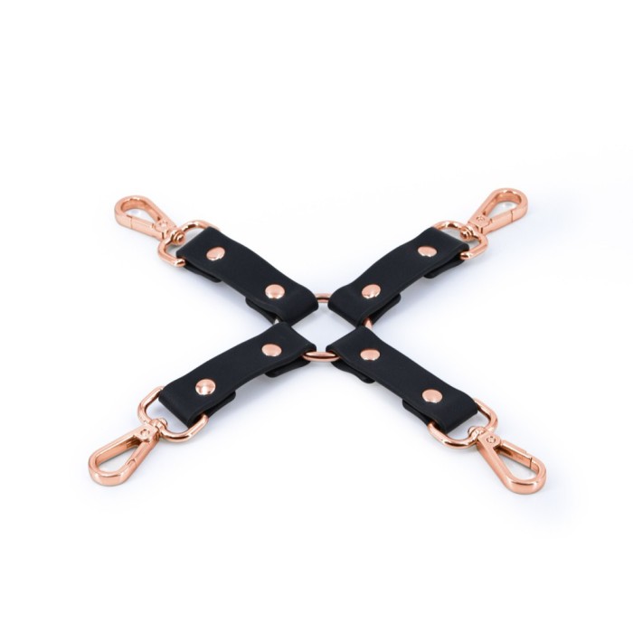 Sistem Imobilizare Erotica Tip Hogtie Bondage Couture, Negru