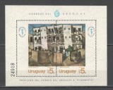 Uruguay.1977 Expozitia filatelica ESPAMER:Pictura-Bl. GZ.149