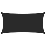 Cumpara ieftin Panza parasolar, negru, 3x6 m, HDPE, 160 g/m&sup2;