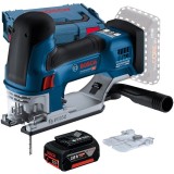 Bosch GST 18V-155 SC + GBA - Fierastrau pendular valiza speciala accesorii + Acumulator Li-Ion 18 V 5 Ah