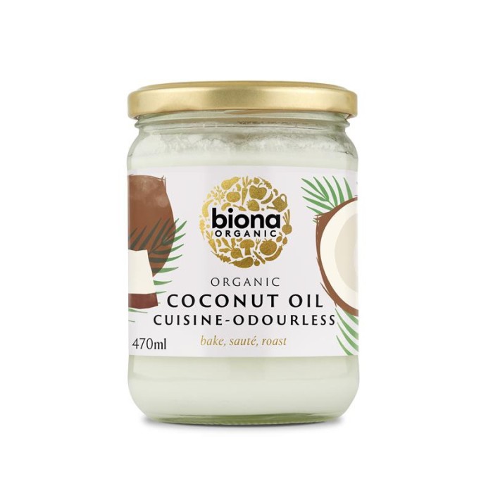 Ulei Cocos Dezodorizat pentru Gatit Bio Biona 470ml