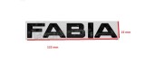 emblema scris FABIA negru