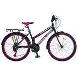 Bicicleta MTB Dame Vision Elegance Culoare Negru/Roz Roata 26&quot; Otel Cod:202608000308