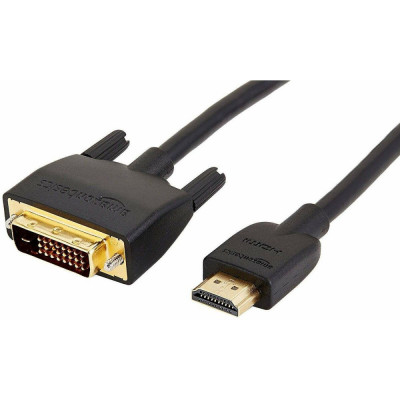 HDMI to DVI adapter Amazon Basics Black (Refurbished A) foto