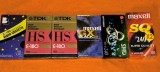 7 casete video sigilate - LG - MAXELL - TDK