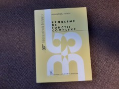 PROBLEME DE FUNCTII COMPLEXE de MARIA BATINETU - GIURGIU 4/2