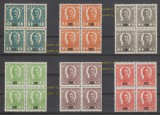 1918 Ocupatia Austriaca Romania KuK Feldfost bloc 4 MNH autentice RARE 12 valori, Nestampilat