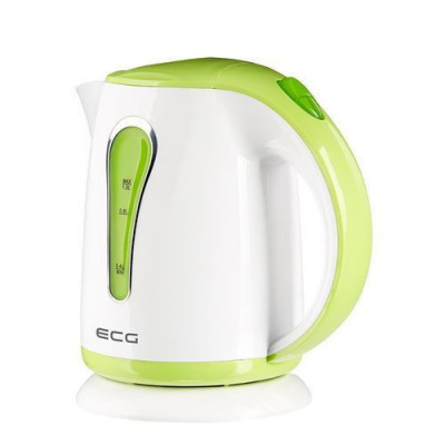 Cana electrica fierbator ECG RK 1022 verde, 1 L, 1100 W, plastic de calitate BPA FREE foto