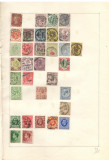 ANGLIA (MAREA BRITANIE).Lot peste 220 buc. timbre stampilate DL.24, Europa