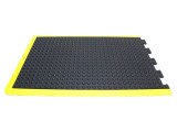 Covor anti-oboseală COBA EUROPE 0,6m x 0,9m gumă neagră Bubblemat