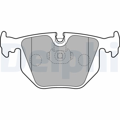 DELPHI LP1803 set placute frana,frana disc foto