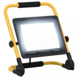 VidaXL Proiector cu LED și m&acirc;ner, alb rece, 100 W