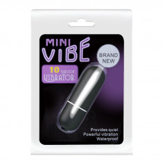 Lady Finger - Glonț vibrator, negru, 6.2 cm