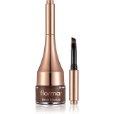 Flormar Brow Pomade pomadă pentru spr&acirc;ncene cu pensula culoare 02 Light Brown 2,2 g