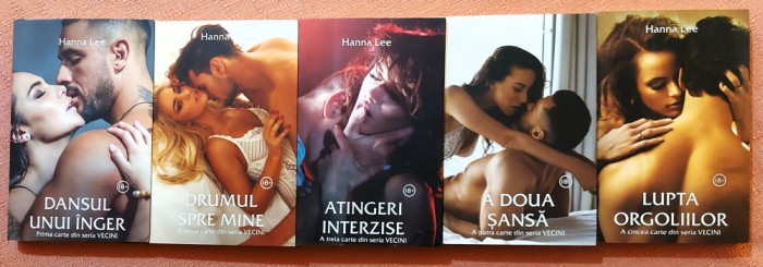 Seria Vecini 5 Volume (completa). Editura Stylished, 2019-2021 - Hanna Lee