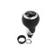 Bile de schimbator Emzone pentru Audi A3 8P A4 B8 A5 Q3 Q5 A6, 5 trepte, piele neagra