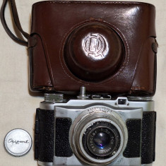 ORIZONT fabricat la IOR Aparat foto de colectie anii 1970 in etui din piele