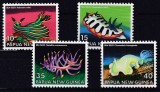 DB1 Fauna Marina Melci de Mare Papua Noua Guinee 4 v. MNH, Nestampilat