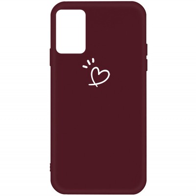 Husa TPU OEM Antisoc pentru Samsung Galaxy A51 A515, Heart, Visinie foto