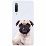 Husa silicon pentru Xiaomi Mi 9, Simple Pug Selfie