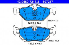 Set placute frana,frana disc BMW Seria 3 Touring (E91) (2005 - 2012) ATE 13.0460-7217.2 foto