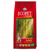 Hrana Uscata Farmina pentru Caini Ecopet Natural Adulti Mini, 12 kg