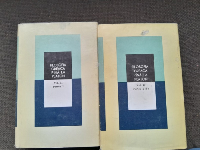 FILOSOFIA GREACA PANA LA PLATON VOL 1, PARTEA 1 SI PARTEA 2-A