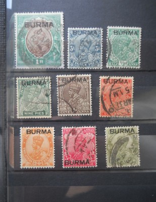 BURMA GEORGE V foto