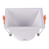 CORP SPOT GU10 PATRAT 93X93X55MM - ALB, V-TAC