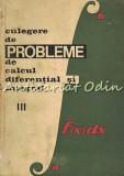 Culegere De Probleme De Calcul Diferential Si Integral III - Gh. Bucur