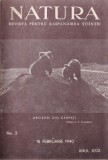 Natura. Revista pentru raspandirea stiintei, anul XXIX, nr. 2, 15 februarie 1940