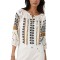 Bluza tip ie dama R25 alb/gri , marimea 3XL