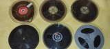 6 bucati rola cu banda pt. magnetofon - atentie diametrul la rola 18 cm FARA CARCASE