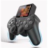 Controller GamePad cu ecran digital, 520 de jocuri incluse, portabil, conectare la televizor, baterie de lunga durata, reincarcabila USB, negru