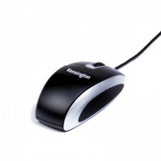 Mouse Optic Kensington, Model 1500151, USB, Black &amp;amp; Silver foto