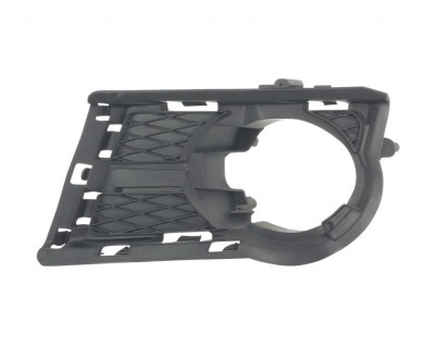 Grila bara fata VW Tiguan (5N), 09.2007-04.2011, Dreapta, 5N0853666A9B9, 958527-4 cu locas pentru proiectoare, fara modelul Comfortline foto