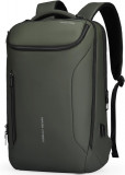 Rucsac barbati Mark Ryden Smart , Laptop de 17.3, rezist la apa, port USB, 32L, 50 x 30 x 20 cm, verde