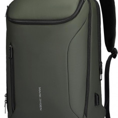 Rucsac barbati Mark Ryden Smart , Laptop de 17.3, rezist la apa, port USB, 32L, 50 x 30 x 20 cm, verde