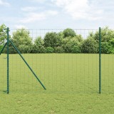 VidaXL Gard Euro Verde 1.6x10m Oțel