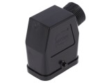 "Carcasă conectori HDC Han-Compact&reg; unghi cablu"