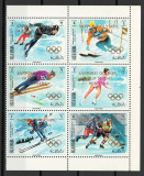 Ras al Khaima 1970 Mi 377/82 block MNH - JO de iarna 1972, Sapporo (II)