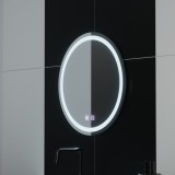 Oglinda LED Rotunda 50cm Lucea Touch Sistem Dezaburire ModernLight Concept, Korman