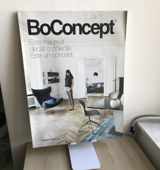 Revista BoConcept 2015, catalog mobilă, design interior