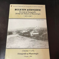 Buletin Stiintific. Revista de Etnografie Stiinte ale Naturii si Muzeologie volumul 5 (18) 2006