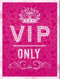 Magnet - VIP Only - Pink, Nostalgic Art Merchandising