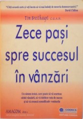 ZECE PASI SPRE SUCCESUL IN VANZARI de TIM BREITHAUPT, 2005 foto