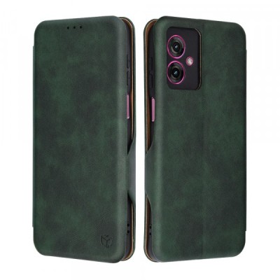 Husa pentru Motorola Moto G55, Techsuit, Safe Wallet Plus, Verde foto
